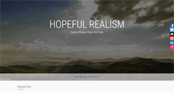 Desktop Screenshot of hopefulrealism.com