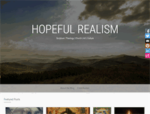 Tablet Screenshot of hopefulrealism.com